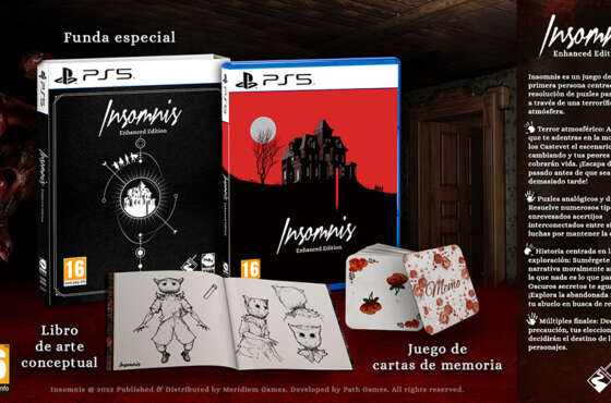 Descubre la Edición Especial de Insomnis para PlayStation 5