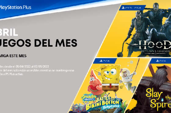 PlayStation Plus, novedades del mes de abril