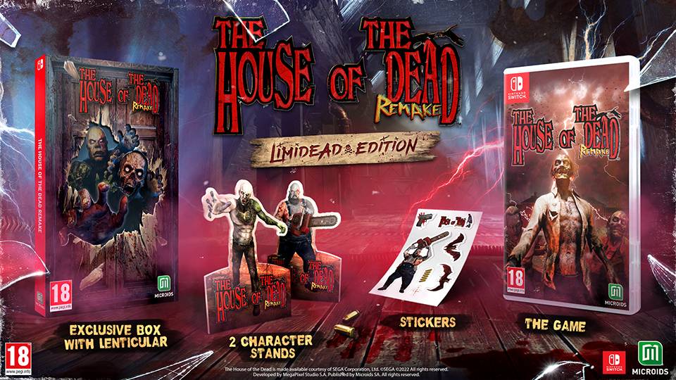 The House Of The Dead: Remake Limidead Edition llegará en formato físico para Nintendo Switch
