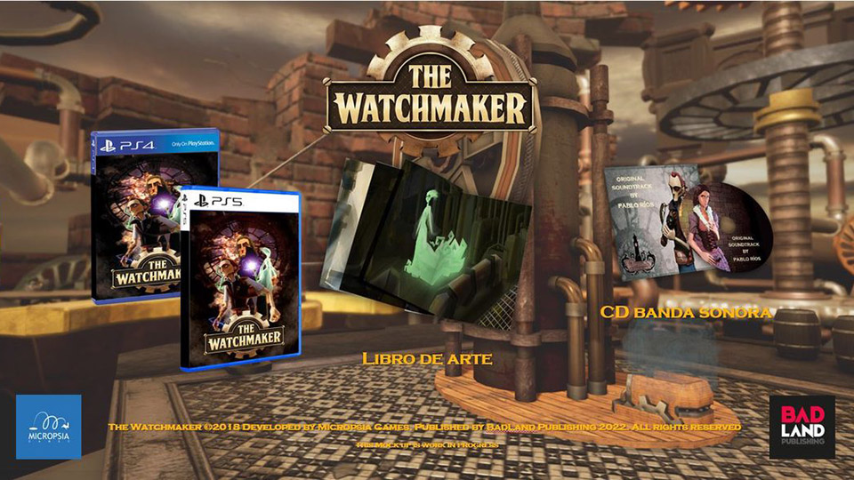 The Watchmaker ya disponible en Sony PlayStore