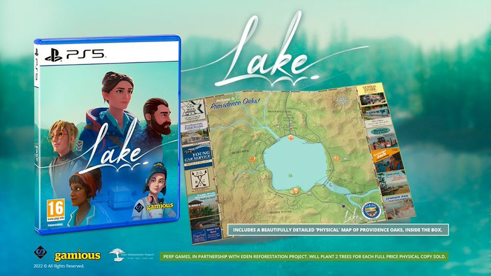 Lake ya está disponible en formato físico