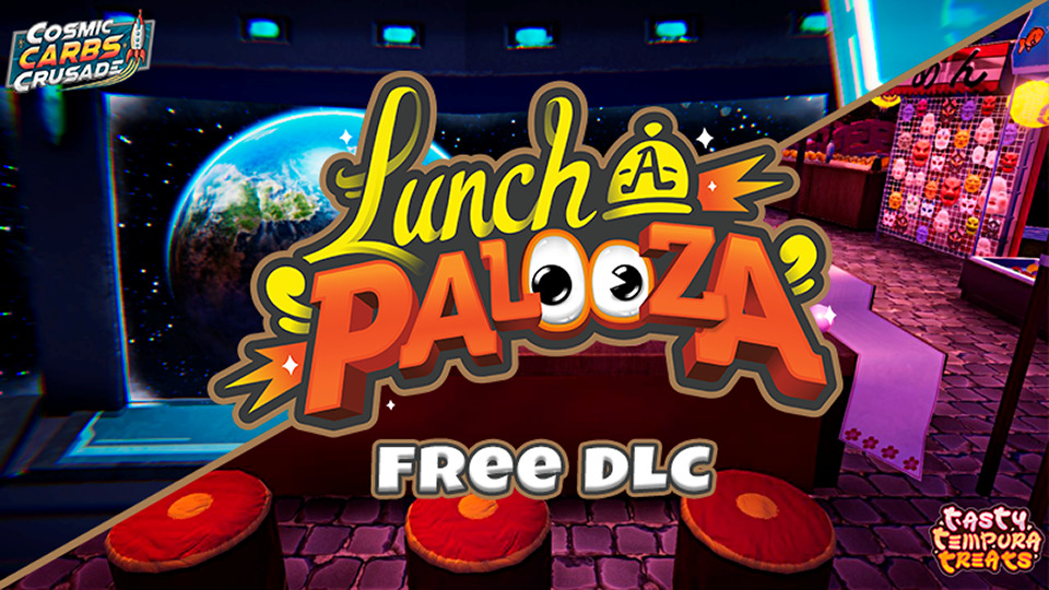 Lunch A Palooza: nuevos niveles para PC y consolas!