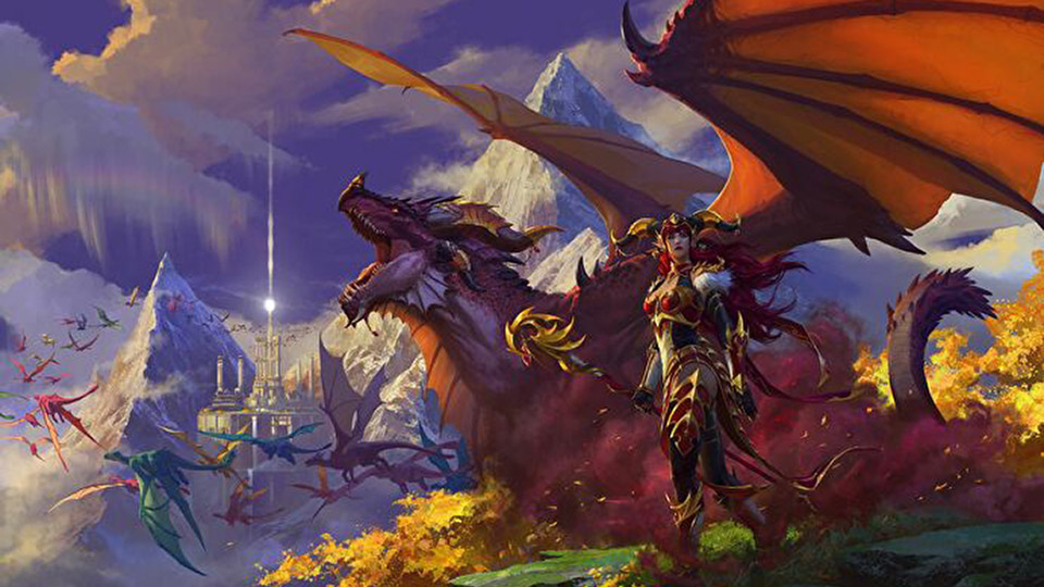 Los jugadores de World of Warcraft volarán a las Islas Dragón en la expansión Dragonflight