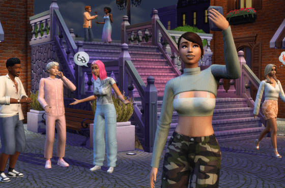 Los Sims 4 Anuncian los Kits Noches Chic y Minicampistas