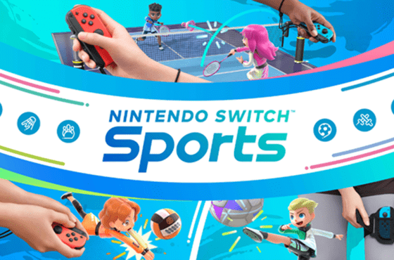 Levántate y juega con Nintendo Switch Sports