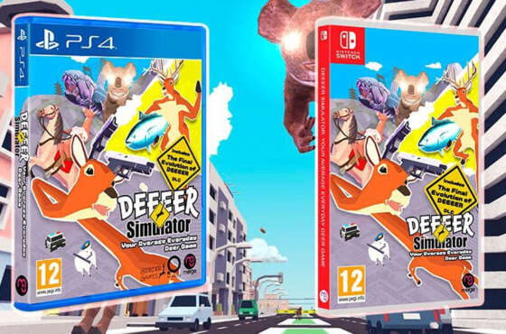Anunciado Deeeer Simulator: Your Average Everyday Deer Game