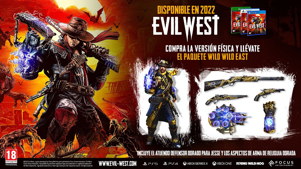 Evil West se muestra en un nuevo tráiler de juego extendido