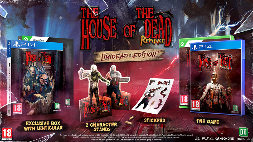 The House of the Dead: Remake Limidead Edition ¡Estará disponible para Playstation 4 y Xbox One este año!