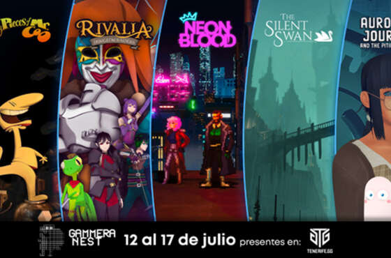 Gammera Games estará presente en Tenerife GG con cinco juegos