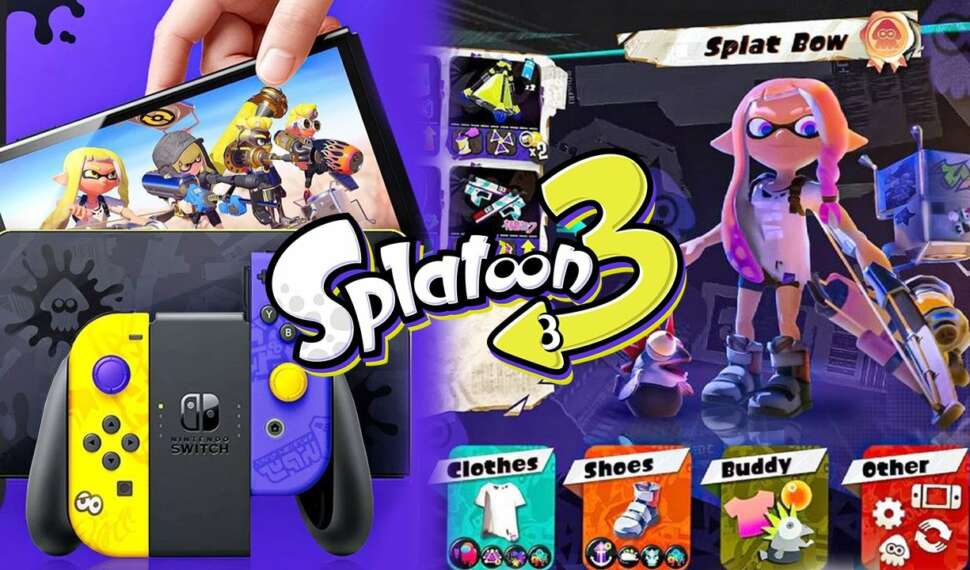 Nintendo Switch – Modelo OLED (edición Splatoon 3) estará disponible a partir del 26 de agosto