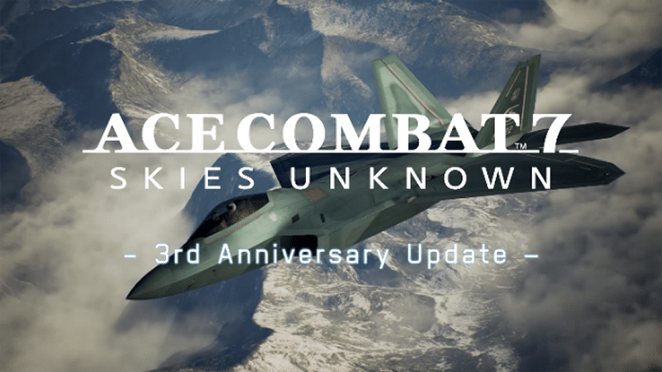 Ace Combat 7 Skies Unknown, actualización por su tercer aniversario