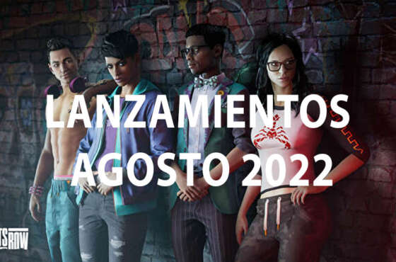 Lanzamiento de videojuegos de Agosto de 2022