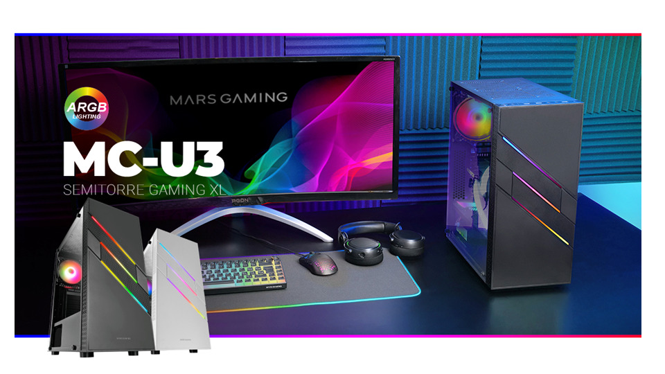 Mars Gaming MC-U3 Semitorre Gaming XL
