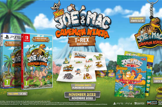 New Joe & Mac: Caveman Ninja llegará en formato físico