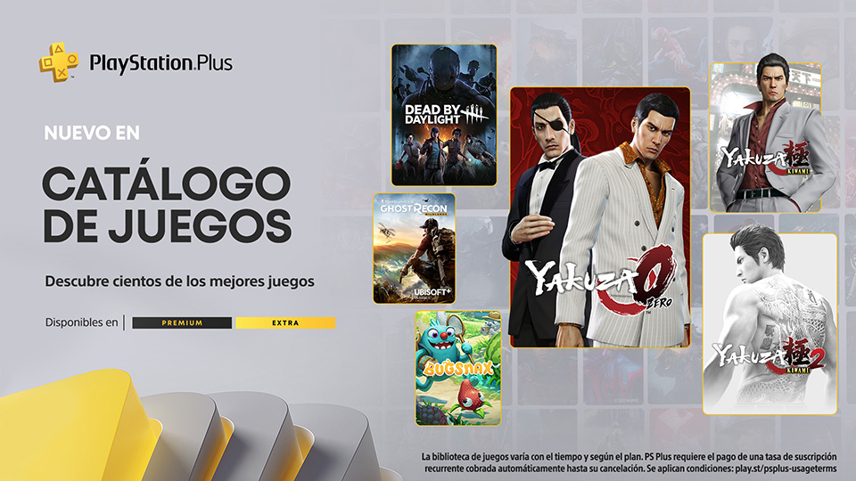 PlayStation Plus Extra y Premium, lo títulos que llegan en agosto