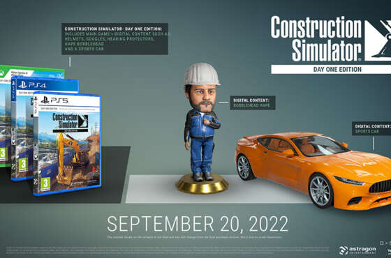 Construction Simulator Day One Edition ya está disponible