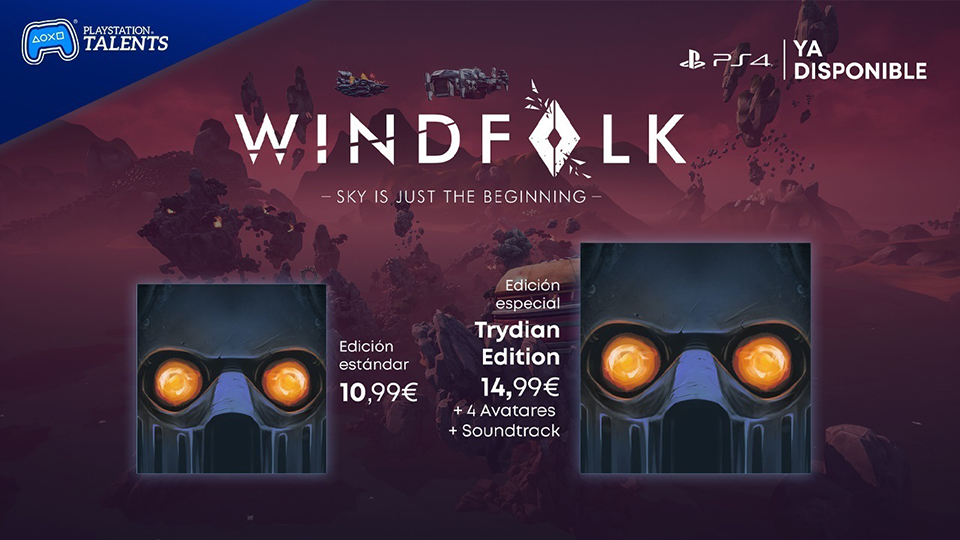 Windfolk: Sky is just the Beginning llega a PC