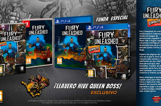 Fury Unleashed ya está disponible en formato físico