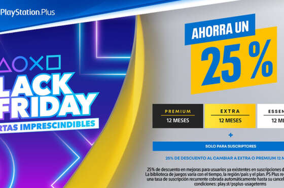 Black Friday 2022 en PlaySation Plus