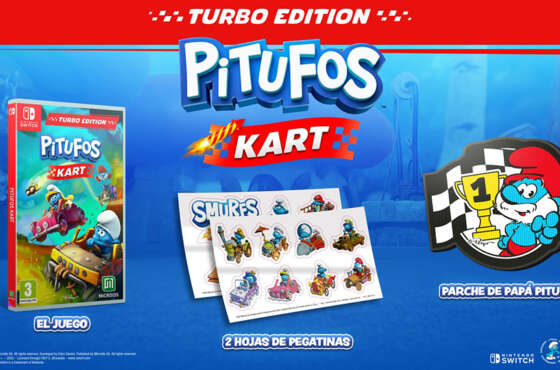 Los Pitufos Kart ya está disponible en formato físico