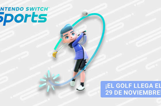 Nintendo Switch Sports ya dispone de Golf