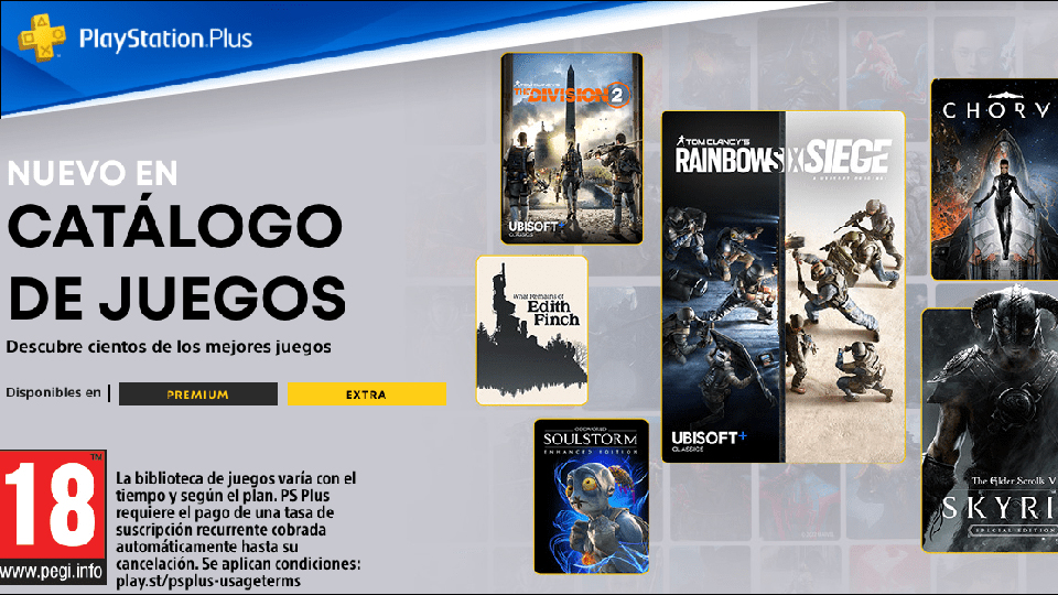 PlayStation presenta los nuevos títulos del catálogo de juegos