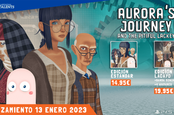 Aurora’s Journey and the Pitiful Lackey llega a PlayStation el próximo 13 de enero