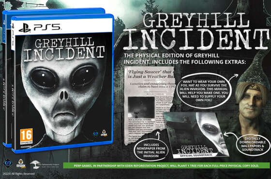 Greyhill Incident llegará en formato físico