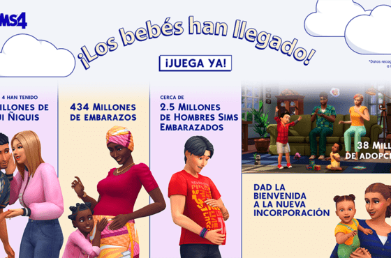 Bebés, ya disponibles en Los Sims 4