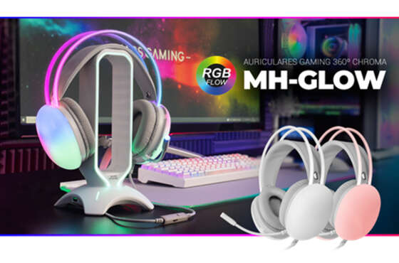 MH-Glow nuevos auriculares gaming de Mars Gaming