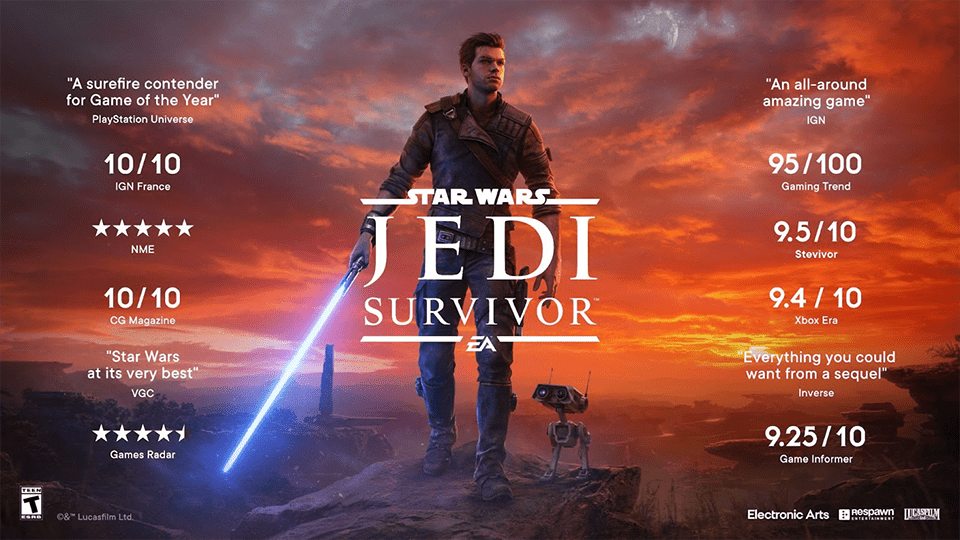 Notas del próximo parche y sus plazos para Star Wars Jedi: Survivor