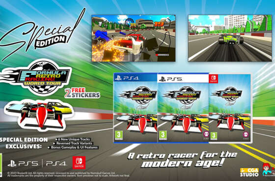Formula Retro Racing World Tour llegará en formato físico