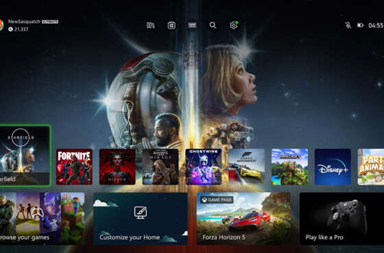 Xbox anuncia una nueva experiencia para la interfaz de inicio