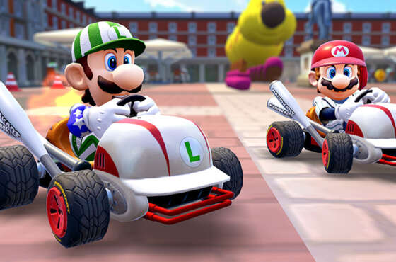 De la Senda Arco Iris al cielo: Mario Kart Tour