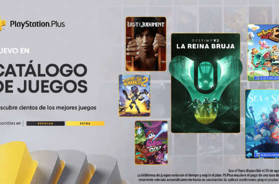 Novedades del catálogo de juegos de PlayStation Plus