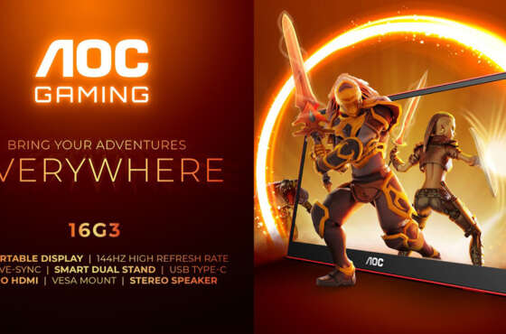 Monitor portátil AOC GAMING 16G3