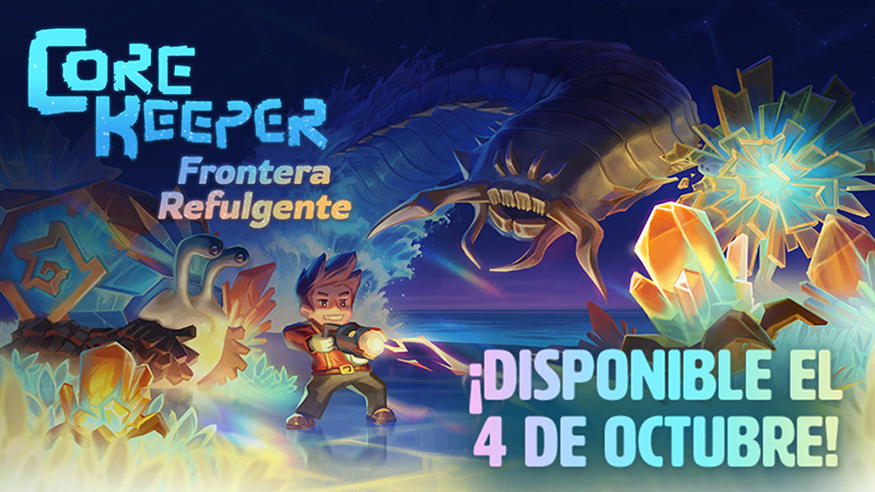 Core Keeper, La Frontera Refulgente, llegará el 4 de octubre