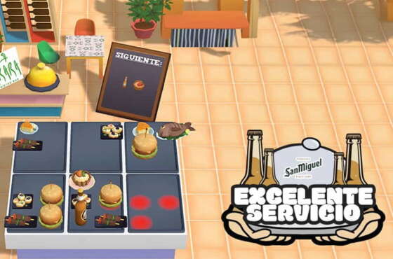 “Excelente Servicio”, el tercer videojuego que ve la luz gracias a Cervezas San Miguel