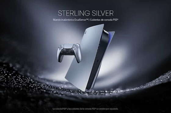 Ya a la venta el modelo Sterling Silver para PS5