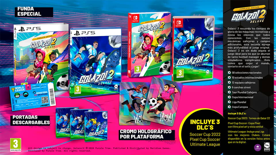 Golazo! 2 Deluxe – Complete Edition confirma su fecha de lanzamiento