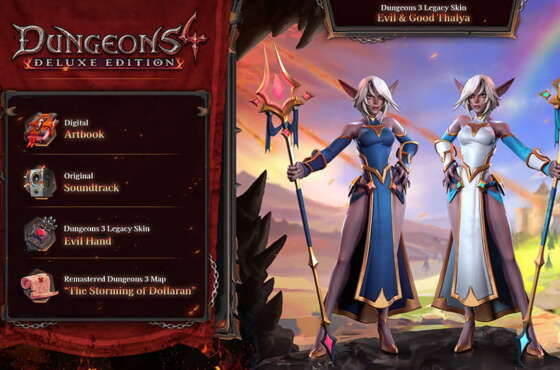 Dungeons 4 Deluxe Edition ya está disponible