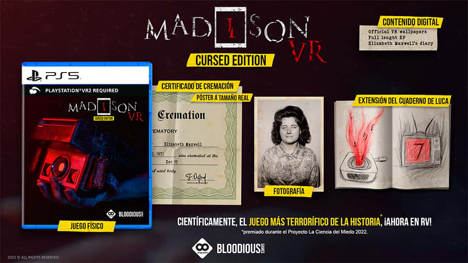 MADiSON VR ya está disponible en formato físico