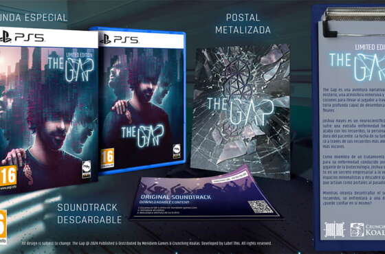 The Gap – Limited Edition para PS5 ya disponible