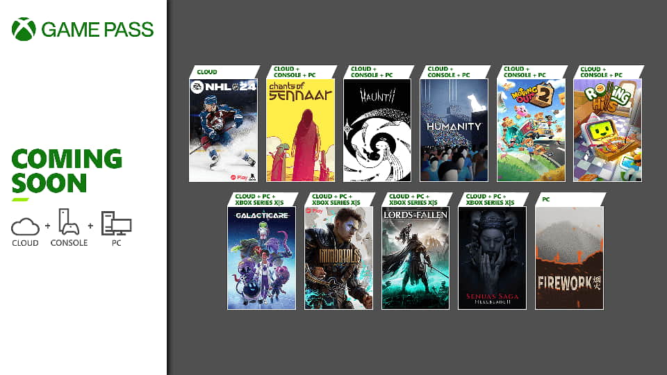 Próximamente en Xbox Game Pass