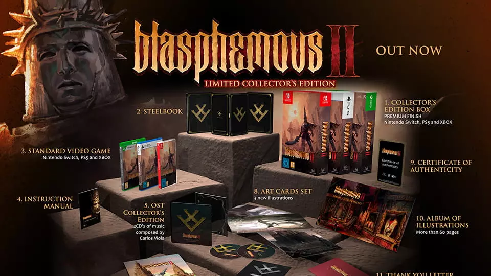 Blasphemous 2 edición coleccionista