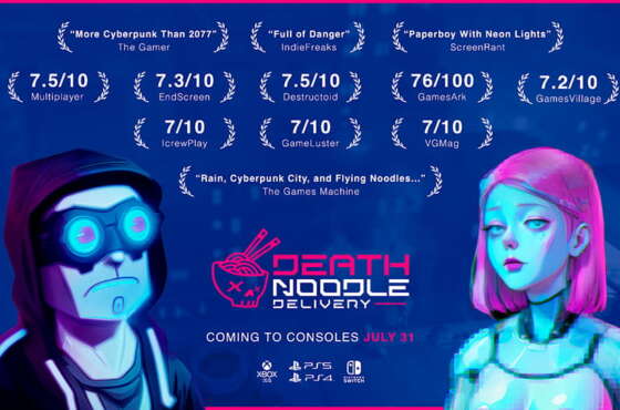Death Noodle Delivery lanzamiento