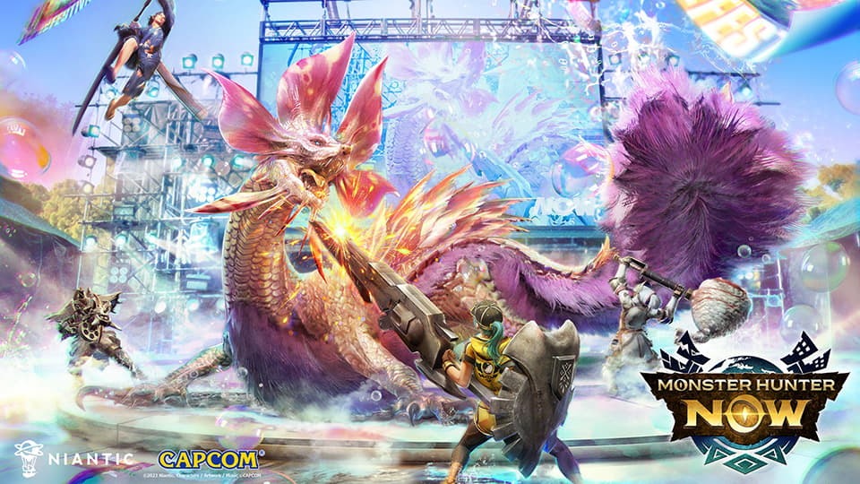 Monster Hunter Now anuncia el debut de Mizutsune