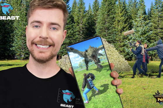 Monster Hunter Now y MrBeast se unen para una aventura exclusiva