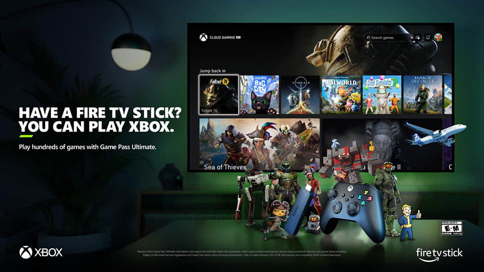 Xbox Cloud Gaming llega a Amazon Fire TV