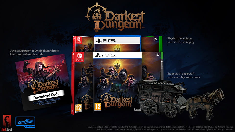 Darkest Dungeon II llegará en formato físico